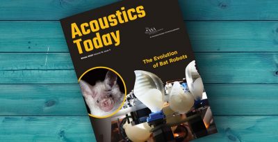 Bat Robots - Cover of Acoustics Today